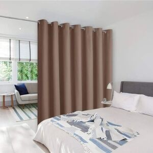 NICETOWN Privacy Room Divider Curtain Screen Partitions Sound Blocking Blackout